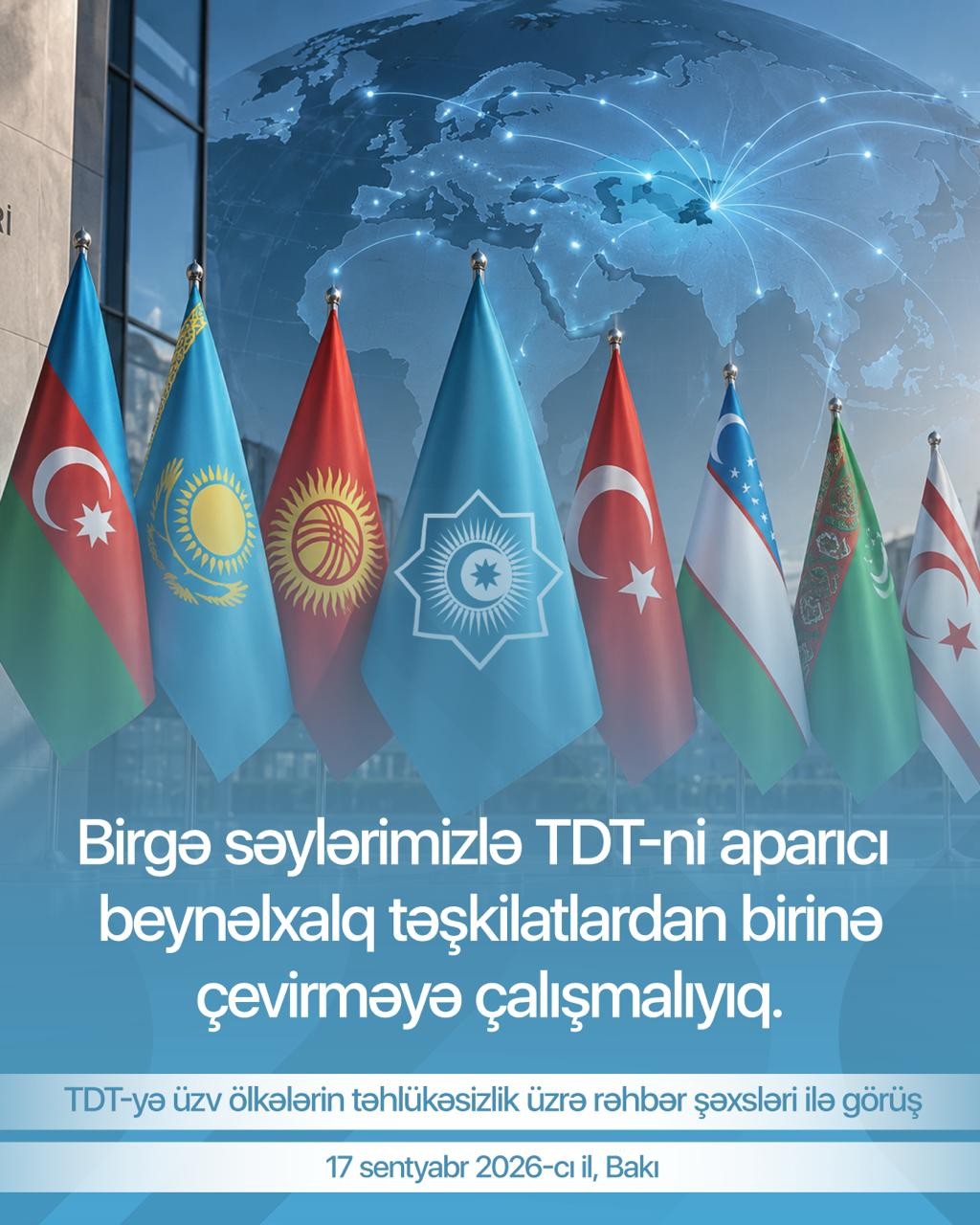 İlham Əliyevin TDT ölkələrinin rəsmiləri ilə görüşündən əsas mesajlar (FOTOLAR)